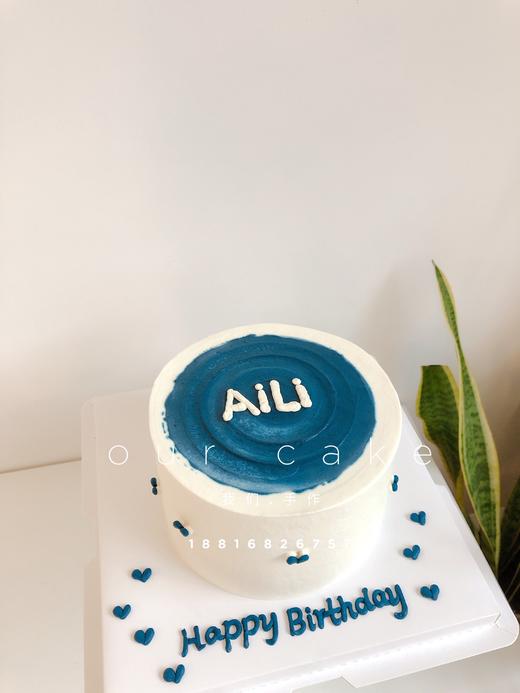 ins蓝色简约款-低糖处理无添加 商品图0