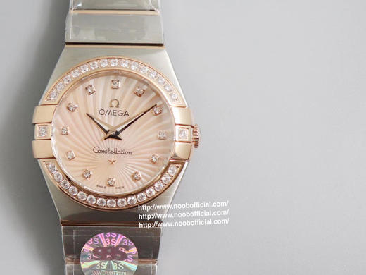 8848F厂岀品欧米茄星座系列，24毫米 搭载原版欧米茄1376专用机芯优势1，真钻一级贝母字面2，表带工艺还原专柜，更舒适，工艺目前为止独家3，表带18K金盾牌，还原专柜，比市场更逼真，四个角无缝 商品图14