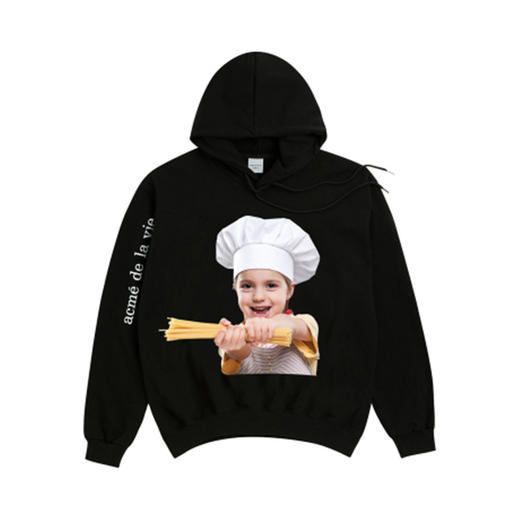 ACME DE LA VIE BABY FACE HOOD BLACK PASTA 卫衣JPY带授权招加盟代理 商品图1