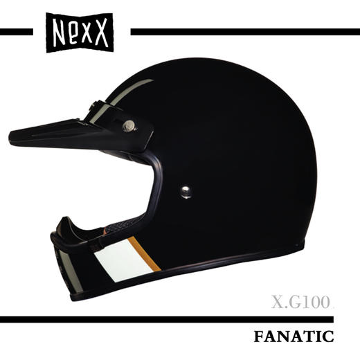 葡萄牙X NEXX X.G200 FANATIC 碳纤维复古运动头盔全盔 商品图0