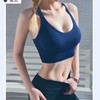 新款无缝欧美交叉美背运动内衣女舒适无钢圈聚拢瑜伽运动文胸女 商品缩略图1