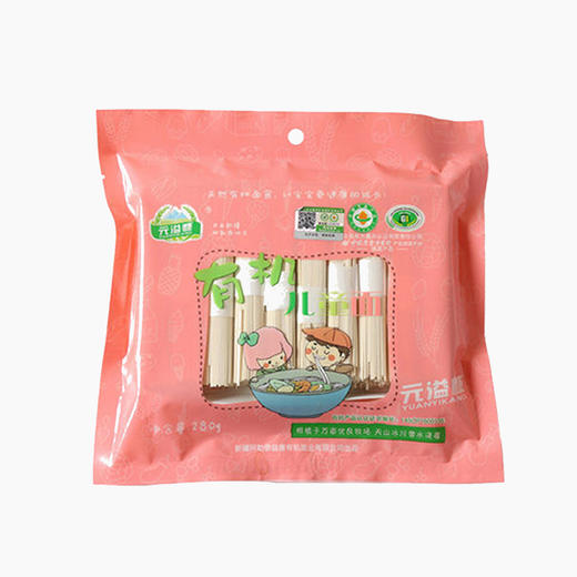 有机面条儿童面280g*3袋（欧盟有机认证） 商品图0