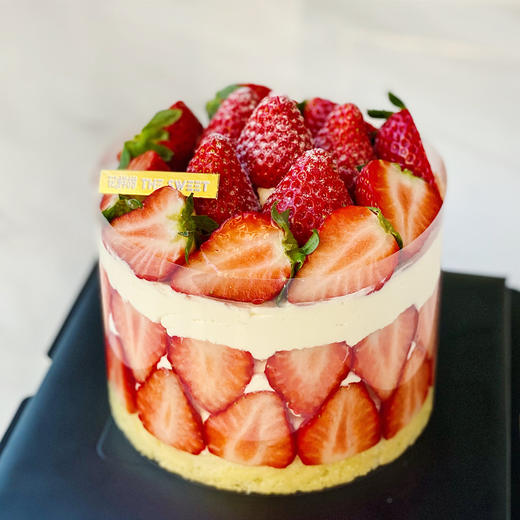 满满草莓裸蛋糕 · 奶油蛋糕 商品图0
