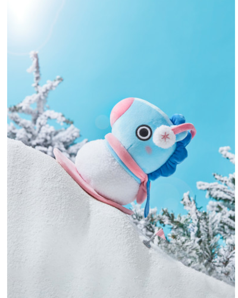 韩国Line Friends BT21 MANG 2020冬季站立公仔/娃娃/btsJPY带授权招加盟代理