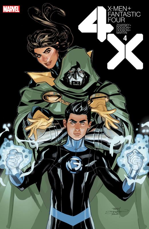 X战警 神奇四侠 斜线 X-Men/Fantastic Four V2（2020）普封 商品图0