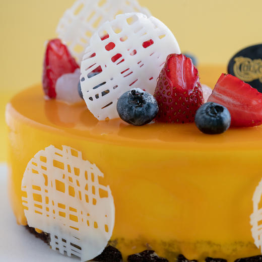 慕斯蛋糕01 甄选低脂奶油 绵软巧克力蛋糕胚 商品图1