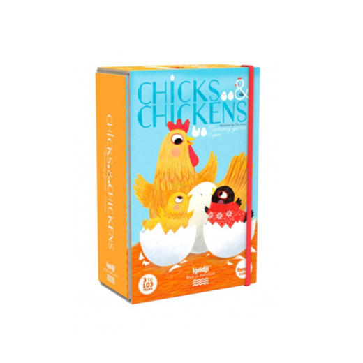 西班牙 Londji鸡妈妈和鸡宝宝记忆游戏 商品图3