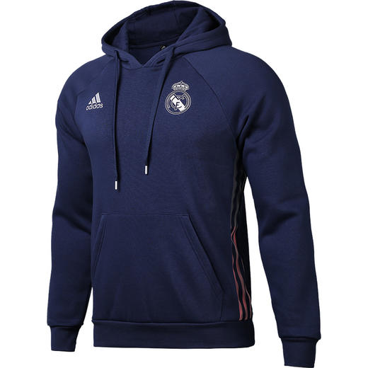 ADIDAS/阿迪达斯 皇马20/21赛季连帽卫衣GL0048 商品图0