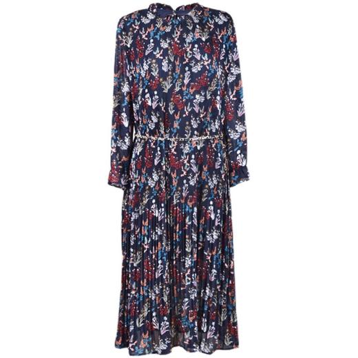 圣三利女装印花皱褶连衣裙SL1937104 商品图4