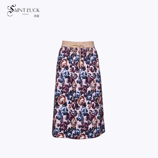 SAINT L’UCK/圣媛女装新款花色中长款半裙SA120B16 商品图3