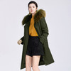 SAINT L’UCK/圣媛女装可拆卸兔毛内胆貉子毛领派克服SA419Q52 商品缩略图1