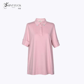 SAINT L’UCK/圣媛女装  时尚休闲纯色针织衫，上衣SA120V22