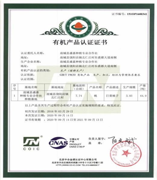 有机酵素冬雪绯蜜桃 甘甜多汁 清脆芳香 商品图4