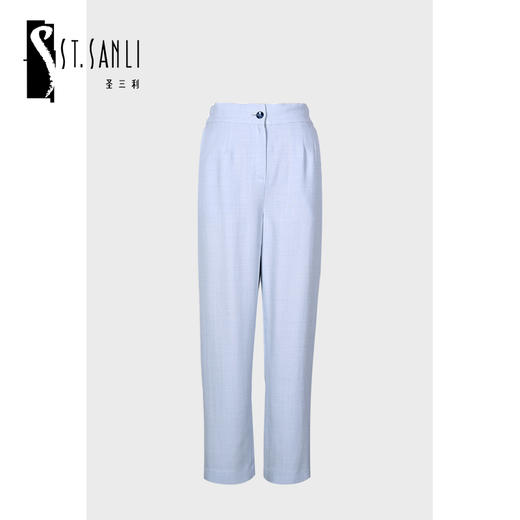 圣三利女装  新款时尚百搭锥形九分裤女裤SL2016125 商品图4