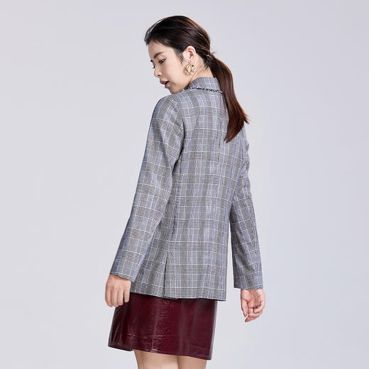 SAINT L’UCK/圣媛女装格子休闲外套SA120A04 商品图1