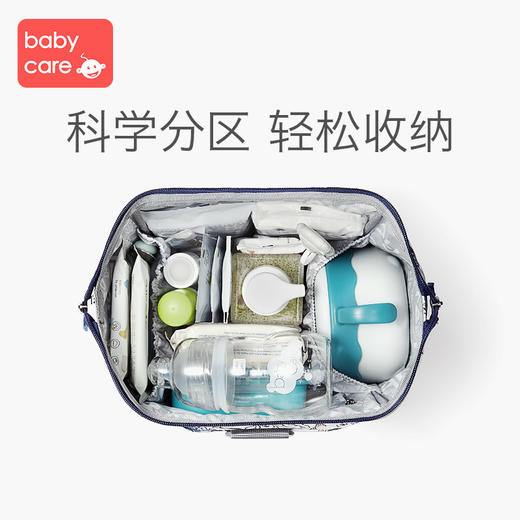 【babycare好物集】妈咪包2022新款时尚双肩手提包妈咪外出轻便斜挎小包遛娃包 商品图1