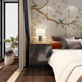 室雅兰香床头柜