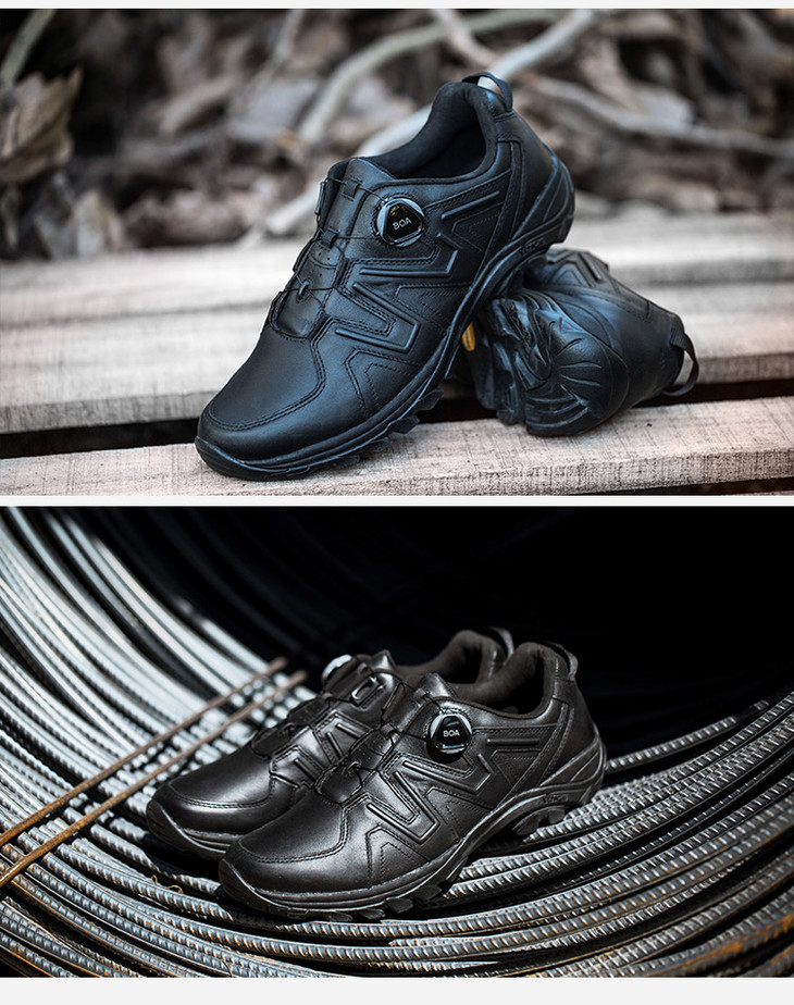 龙牙黑骑士特勤作战靴男春夏秋冬可穿真皮超轻作战鞋低帮