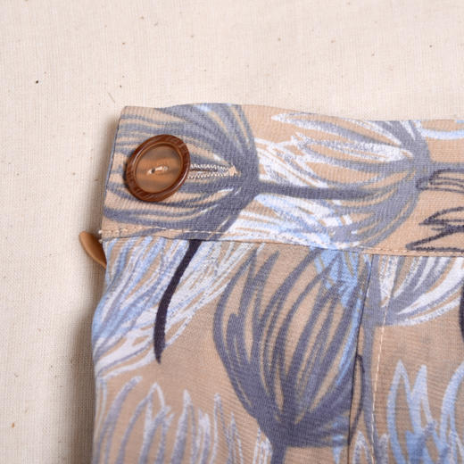 圣三利女装 新款优雅印花中长款半身裙SL2015119 商品图3