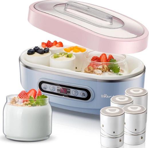 【家用电器】【小熊酸奶机SNJ-A15K1】多功能酸奶机 2玻璃胆+8分杯 商品图1