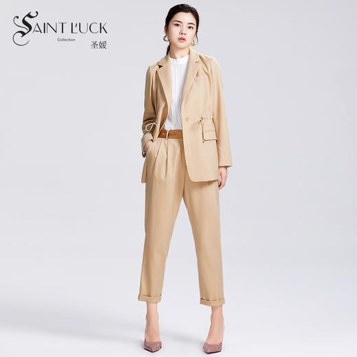 SAINT L’UCK/圣媛女装秋季新款休闲西装外套SA320A56 商品图2