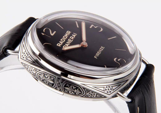 N出品：noobmaker新神器-高版本佛罗伦萨限量版PAM00672震撼登场引领潮流，精工细琢，雕花工艺全新升级，整表采用316精钢雕刻，纹路圆润清晰，极具历史感与复古色彩！ 商品图5