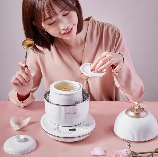 【家用电器】小熊*迷你电炖盅DDZ-C06A1煲燕窝隔水电炖锅0.6升家用炖煮煲汤 商品图1