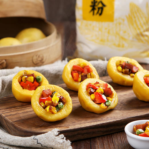 新良玉米粉1kg 糯玉米面粉玉米面窝窝头玉米糊棒子面苞米面粉家用 商品图1