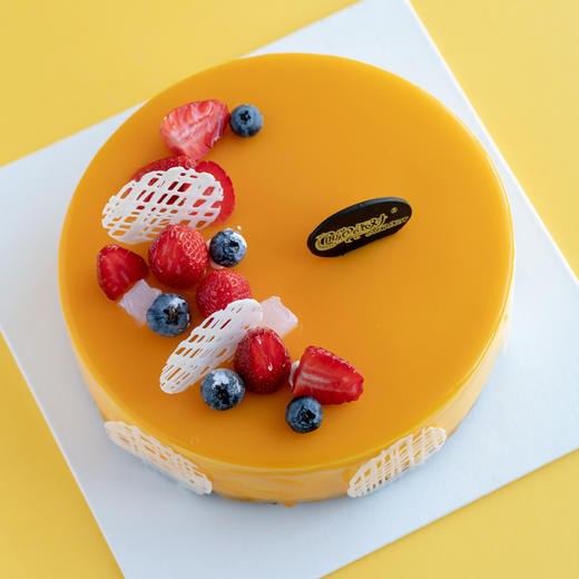 慕斯蛋糕01 甄选低脂奶油 绵软巧克力蛋糕胚 商品图3