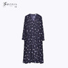 SAINT L’UCK/圣媛新款中长款印花雪纺连衣裙SA220L30 商品缩略图3