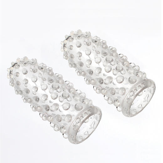 取悦 扣指套手指套 情趣女私处按摩器具男生手扣扣指房事情调工具抠指套同颗粒点刺激指套狼牙套激情套成人 商品图2