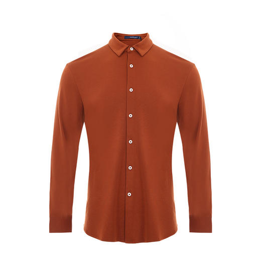 YvesFigarau伊夫·费嘉罗秋冬新款简约抗皱舒适保暖休闲长袖衬衫902325 商品图4