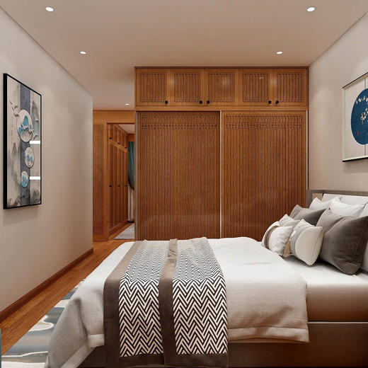 盛唐直棂格衣柜 商品图0