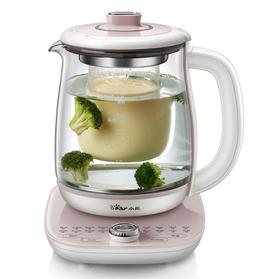 【家用电器】小熊*养生壶 YSH-C18S2煮花茶养身加厚玻璃一体隔水炖燕窝机