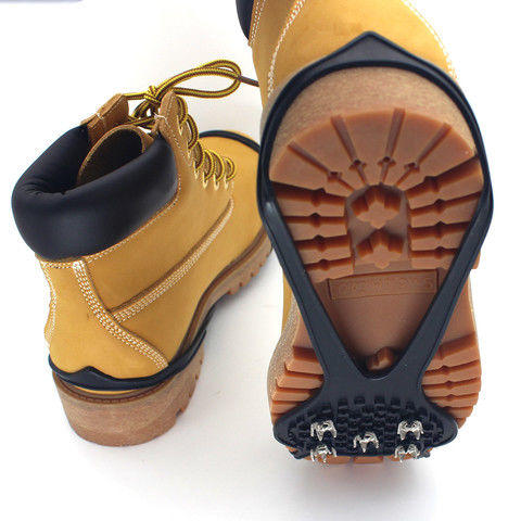 PDD-HMHW201124新款户外五5齿冰爪雪地冰面葫芦形防滑鞋套TZF 商品图1