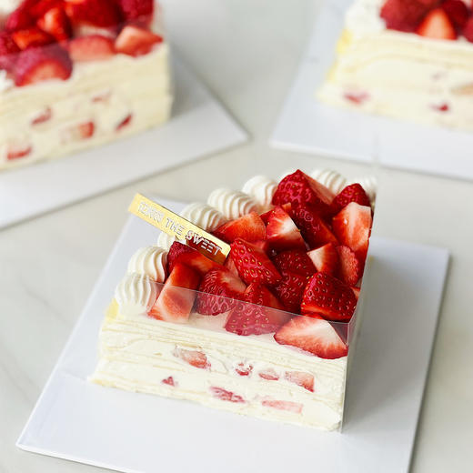 草莓千层奶油蛋糕【提前一天预订】 商品图2