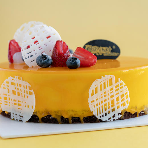 慕斯蛋糕01 甄选低脂奶油 绵软巧克力蛋糕胚 商品图2