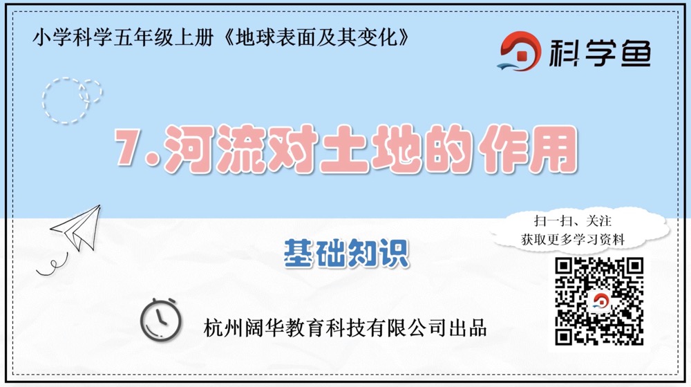 5.3.7《河流对土地的作用》基础课程