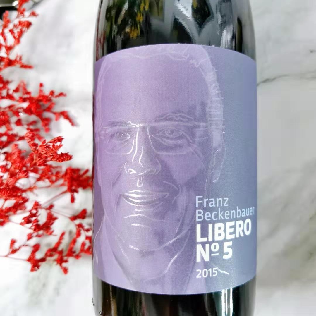 【“足球皇帝”贝肯鲍尔亲笔手签限量版！】南非黑地产区朗姆索克酒庄贝肯鲍尔自由人5号干红葡萄酒750ml*1