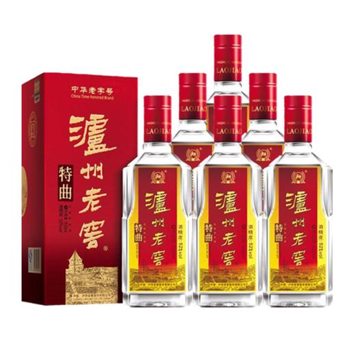 【泸州老窖形象店】52度中华老字号特曲（第九代）500ml*6 浓香型 整箱白酒 商品图1
