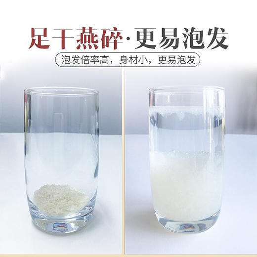 庄民 干燕窝 白燕盏碎50g 粉金版礼盒装  正品老人女人产后燕窝 不刷胶一盏一码 顺丰包邮 商品图4