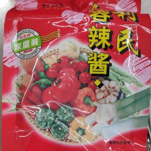 利民蒜蓉辣酱袋装450g 商品图0