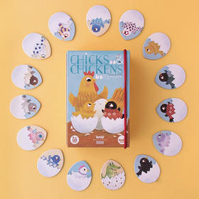 西班牙 Londji鸡妈妈和鸡宝宝记忆游戏