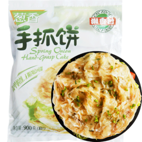 900g潮香村葱香手抓饼