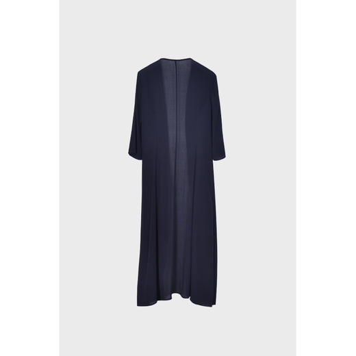 圣三利女装 新款气质款中长款纯色弹力针织开衫SL2012142 商品图1