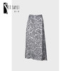 圣三利女装 新品豹纹印花不规则下摆优雅迷笛裙SL2015128 商品缩略图0