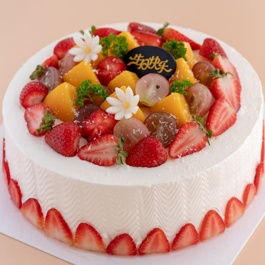 水果蛋糕01 梦幻奶油 新鲜水果 商品图2