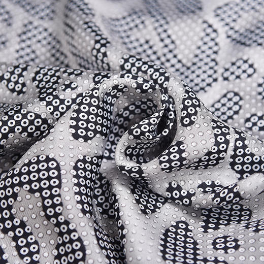 圣三利女装 新品豹纹印花不规则下摆优雅迷笛裙SL2015128 商品图3