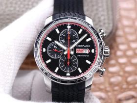 V7萧bang赛车系列精品168571-3001，直径44mm，厚度14mm，小牛皮内衬天然纯进口橡胶表带，自动机械机芯，密底，男士腕表