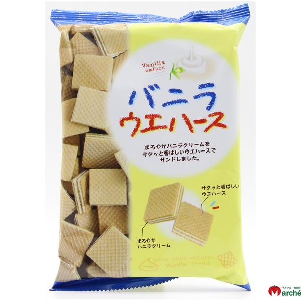 日本进口零食 香草威化饼干 75g（223269）